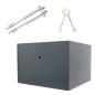 Preview: Rottner Möbeltresor S2 PowerSafe 300 Doppelbartschloss anthrazit T05722